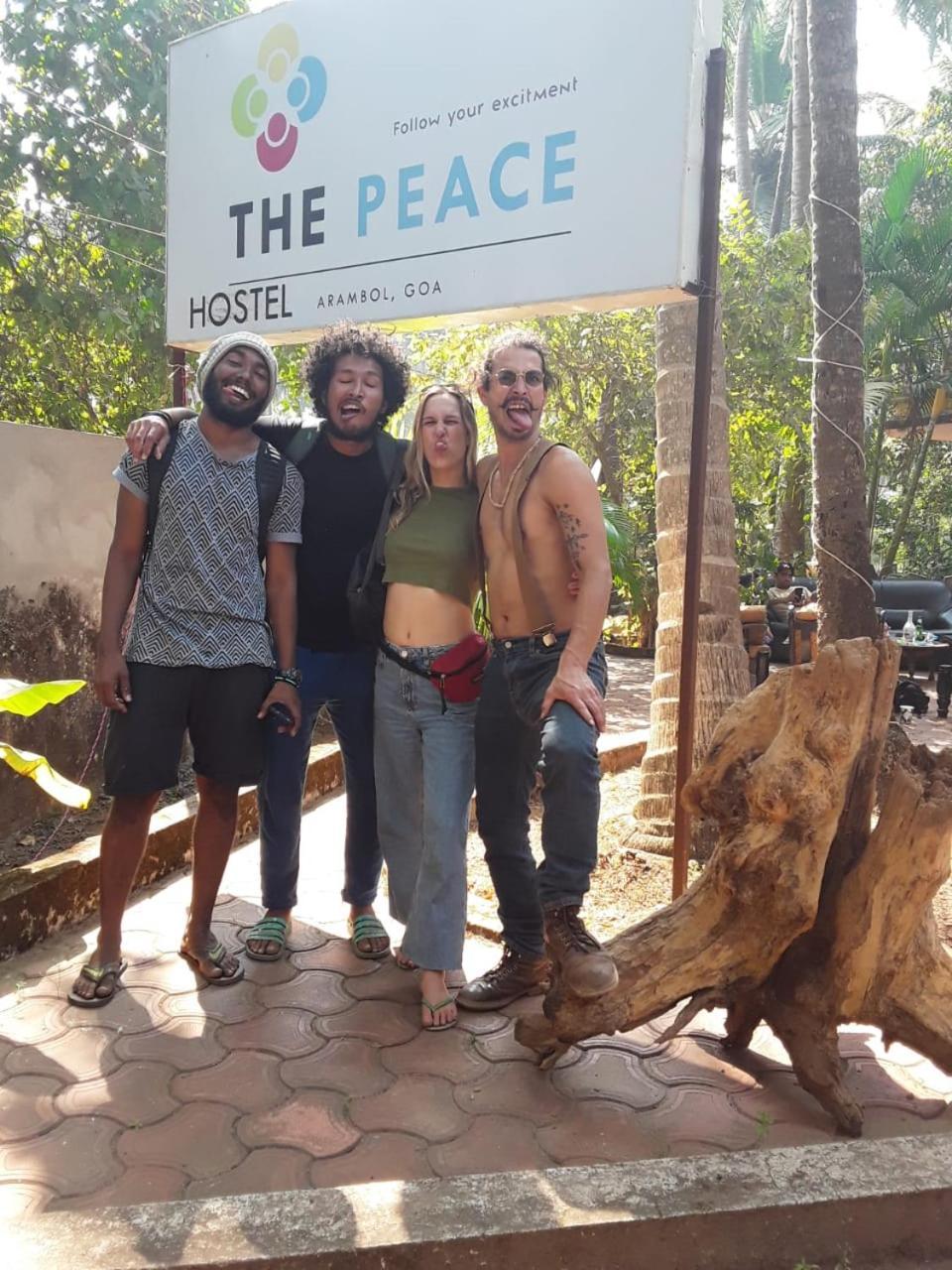 The Peace Hostel - Arambol, Goa ภายนอก รูปภาพ